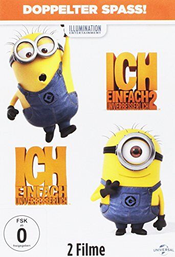 Pierre Coffin - Ich - Einfach unverbesserlich / Ich - Einfach unverbesserlich 2 [2 DVDs] - Preis vom 11.10.2026 03:10:56 h