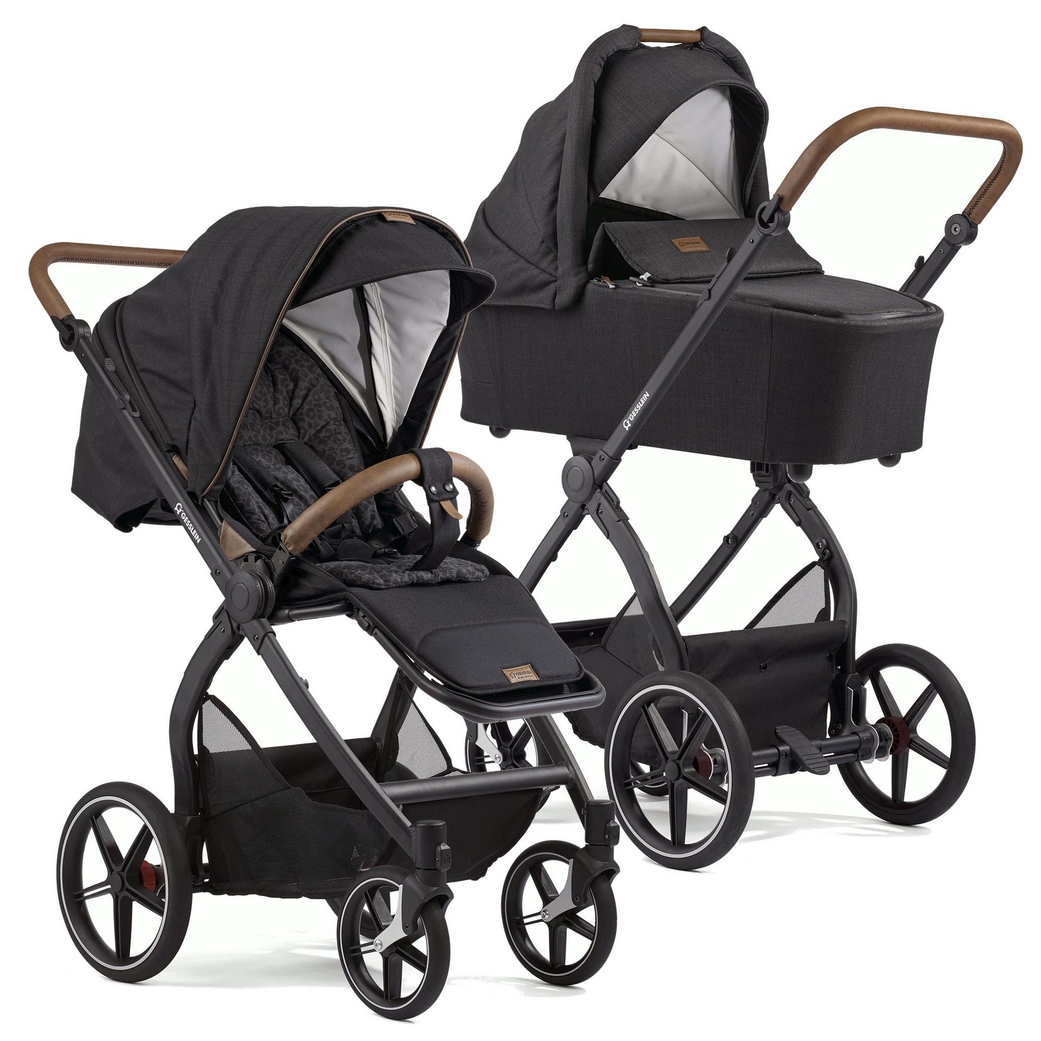 Gesslein FX4 Swing 2in1 Kinderwagen-Set inkl. Babywanne Panorama Lyx 653653