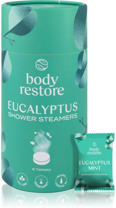 Body Restore Eucalyptus & Mint Shower Steamers shower tablets 6 pc