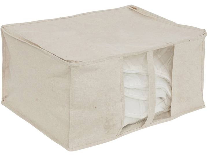 Aufbewahrungsbeutel ZELLER beige 45x60x30cm