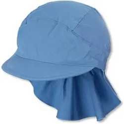STERNTALER Schirmmütze mit Nackenschutz Basic, Größe 49 in Blau Blau