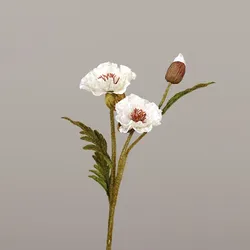 Kunstblume Mohn (H 63 cm) - H 63 cm