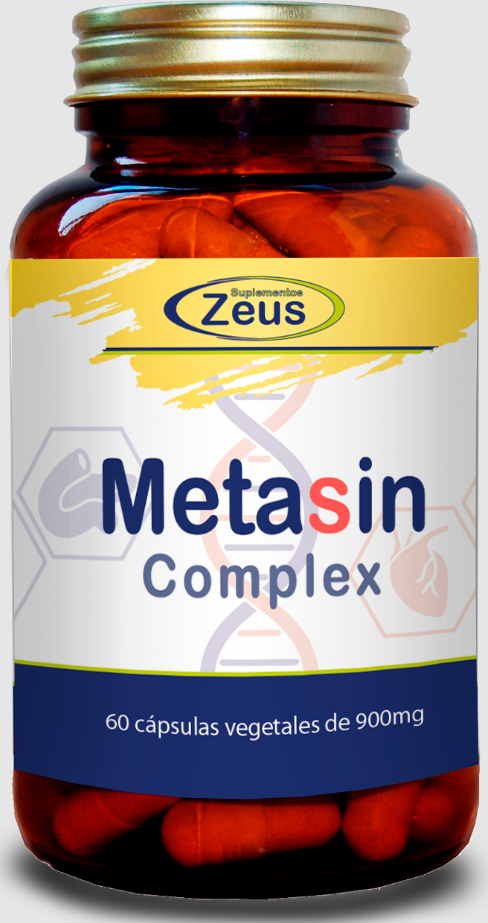 Suplementos Zeus Metasin Complex 60 Capsules