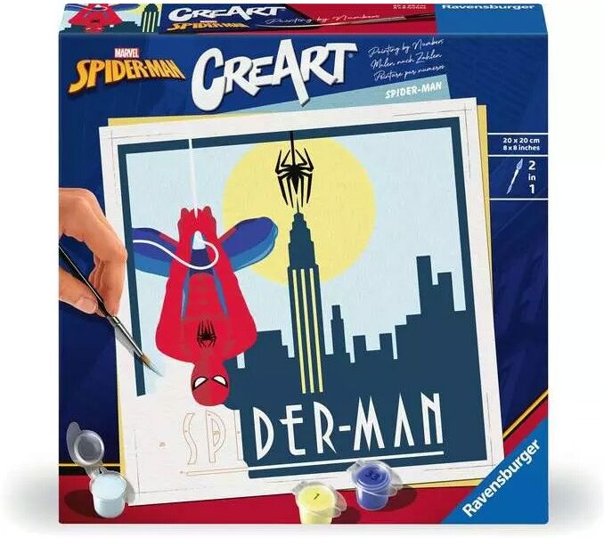 CreArt 20x20cm : Spider-Man - Ravensburger