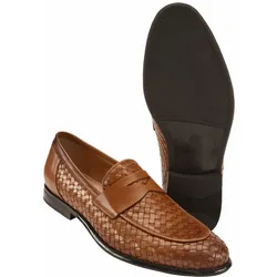 Flanier-Flecht-Loafer - 43