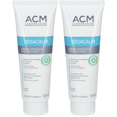 Sédacalm Crème Apaisante - corporelle apaisante. tube 120 ml x2 2x120 Hautcreme