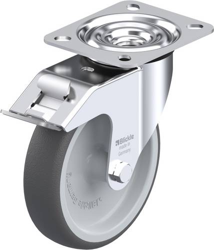 Blickle 846980 LE-PATH 125G-FI Lenkrolle mit Feststeller Rad-Durchmesser: 125mm Tragfähigkeit (max.): 150kg 1St.