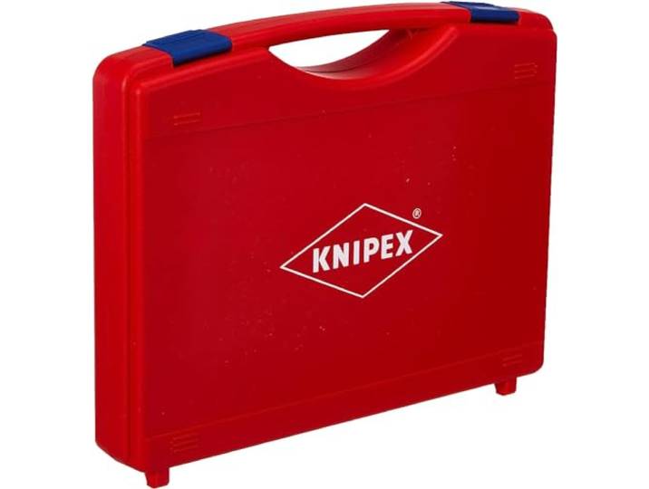 Knipex Coffret d'outils RED Électro Set 14 pièces 275 mm\, 00 20 15 4 pièces\, pince à dénuder\, pince combinée\, pince coupante latérale\, pince ronde plate\, VDE\, jeu de pinces