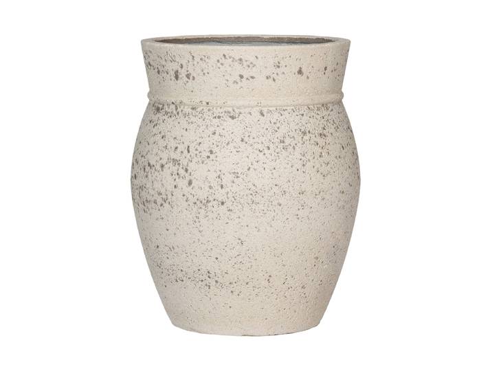 Hochwertiger In-/Outdoor Blumentopf „Mediterranean Apollo“ Chalk White Pottery Pots