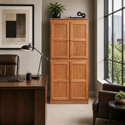 Concepts in Wood 5-Shelf Storage Cabinet
