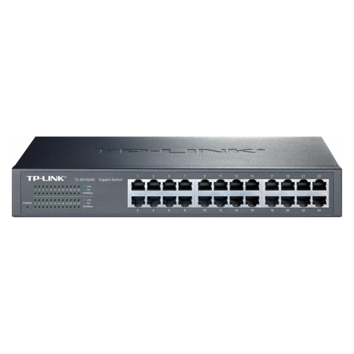 TP-Link Switch TL-SG1024D 24 Port (24 Ports) (TL-SG1024D)