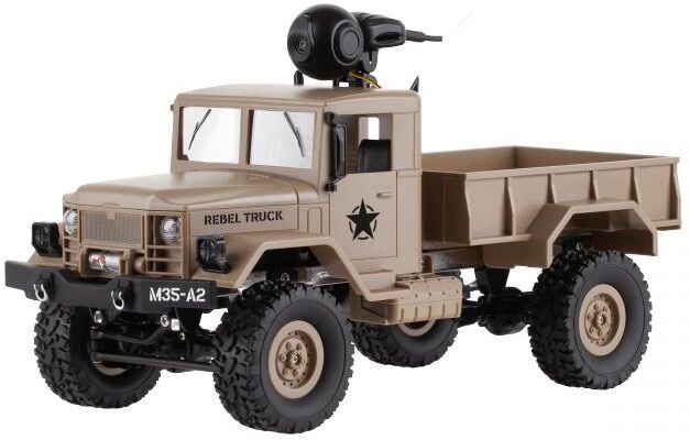 Coche teledirigido RC con cámara Wi-Fi (CAMIÓN) - REBEL