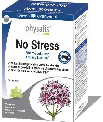 PHYSALIS Complemento Alimenticio No Stress 30 comp