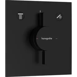 Hansgrohe DuoTurn E Dusch- und Badewannenarmatur Matt Schwarz 75417670