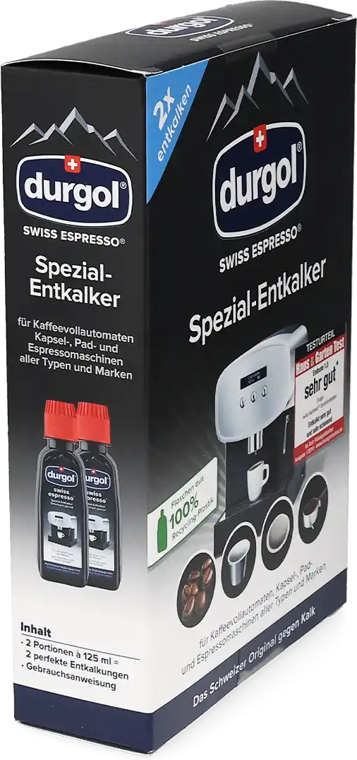 Durgol   Swiss Espresso Speciale Ontkalker - 2x125 ml