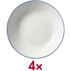 Ritzenhoff & Breker 4-tlg. Suppenteller-Set »Adela« 20cm blau, 20x4.5 cm