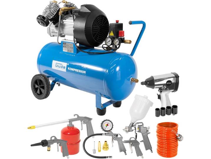 Kompressor Set 400/10/50 15 Teile