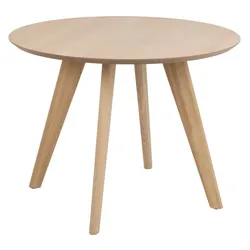 DAHEIM Esstisch Townsville Ø 100 cm Holz Braun Eiche