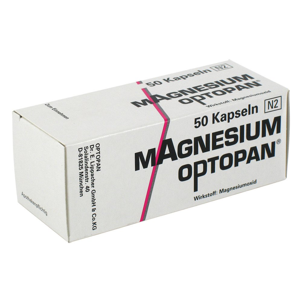 OPTOPAN Pharma GmbH Magnesium Optopan Kapseln 04319951