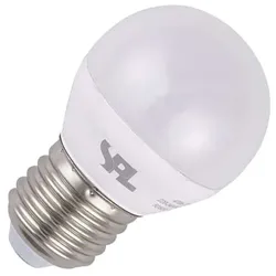 SPL | LED-Lampe | Große Fassung E27 | Kugelbirne | 45mm | 5W