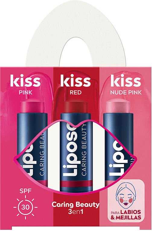 Liposan Kiss Kiss Kiss Pack 3 pz
