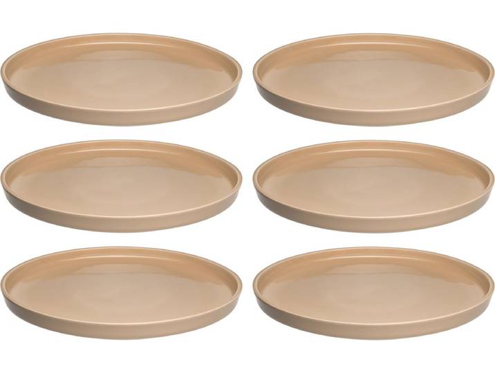 Leonardo Roma bord 22cm abrikoos - set/6