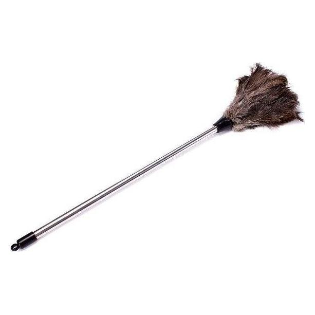MSV Plumeau En Plumes D'Autruche Manche Inox - Grand (1 Stk.) (100333)