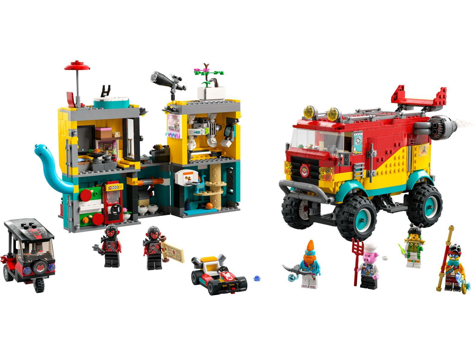 LEGO Monkie Kid 80038 Team Monkie Kid busje