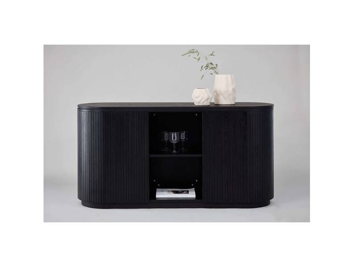 Enfilade Fjällbacka 160 x 80 x 48cm Noir