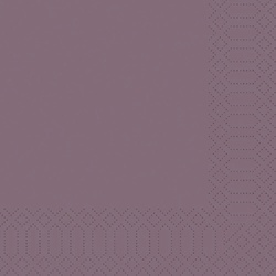 DUNI Zelltuch Serviette 40x40 cm 1/4F.plum