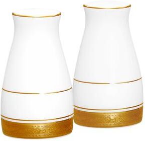 "Noritake Crestwood Salt & Pepper, 3-1/4"""