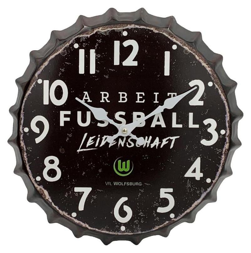 VfL Wolfsburg wandklok model A-F-L