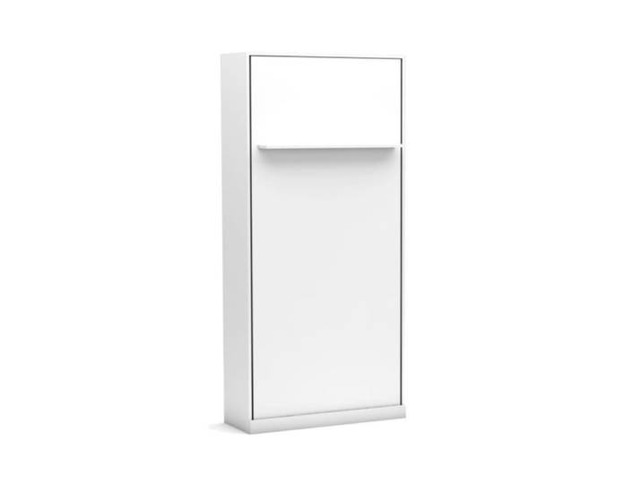 Lit escamotable verticaux blanc 221x104x38cm