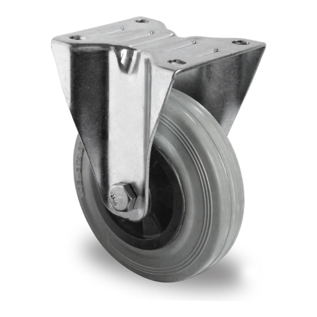 CASCOO Bockrolle ø 125 mm Serie P4R2 Rollenlager (FBP32W0125P4R2R0N)