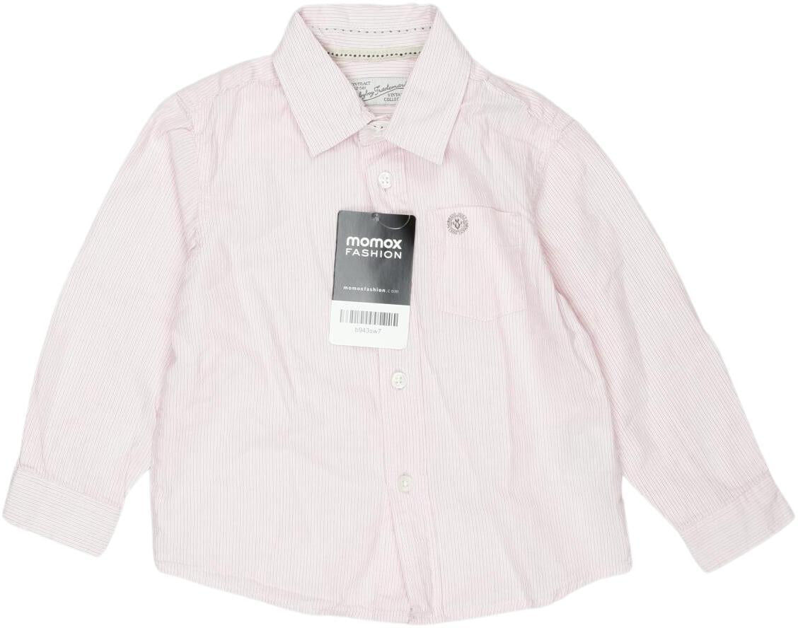 Zara Jungen Hemd, Pink, Gr. EU 86, Baumwolle - Second Hand