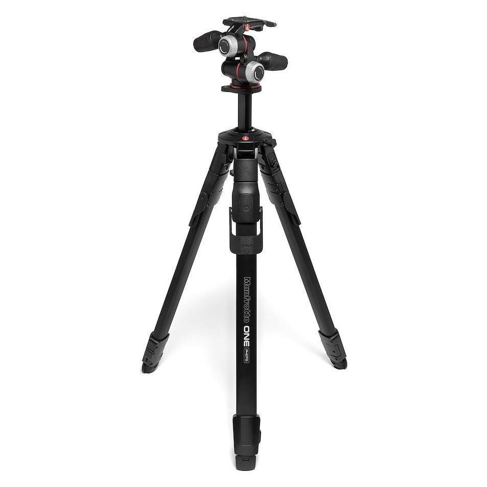 Manfrotto ONE Photo Alu w/XPRO 3W. Head (Metall) (MKONEPA-3W)