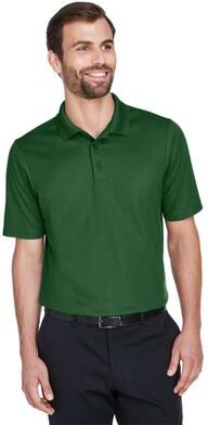 Devon & Jones DG20 Men's CrownLux Performance Plaited Polo Shirt in Forest Green size 4XL   Polyester