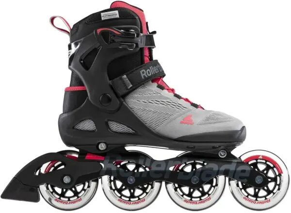 Womens Inline Skates Rollerblade Macroblade 90 (Grey - 6.5)  - Grey;Pink - Size: 6.5 UK