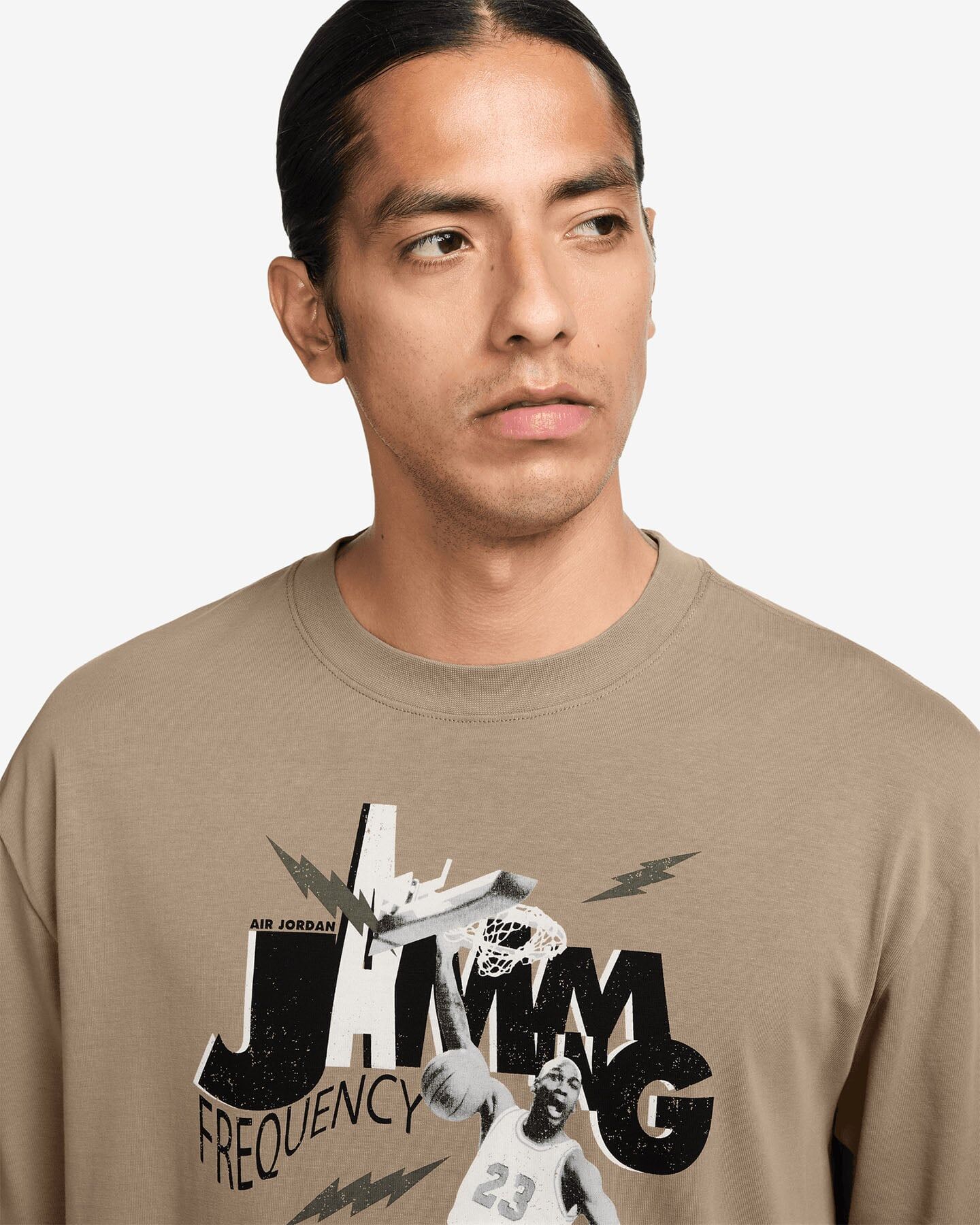 Nike Jordan Jam 85 M - T-shirt - Uomo - Beige L