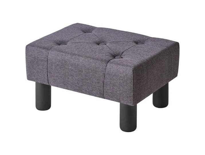 Tabouret Pouf Ottoman Moderne Petit Repose-Pieds En Lin Rectangulaire Pour Salon Tabouret De Canapé Pour Entrée 40×30.5×22.5[CA119]