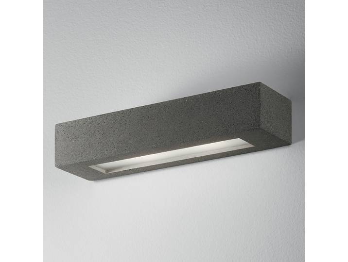 Wandleuchte Candida Typ B 7 x 9 x 36cm Grau Material: Stein Steinart: Beton E14