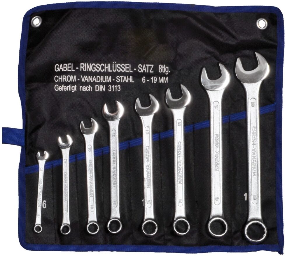SW-Stahl 00908L Spanner Set, ring / open ended