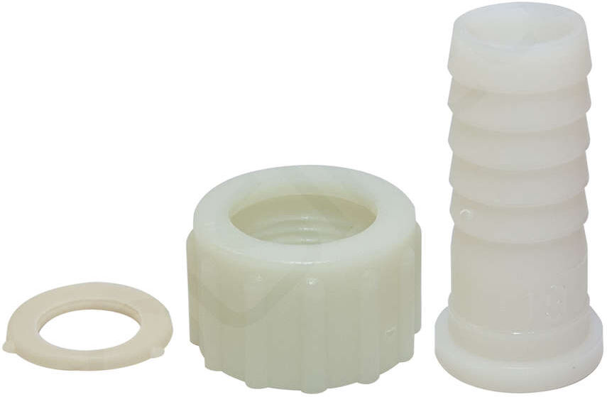 Polsinelli Embout cannelé en plastique 3/4 "d.19 avec bague et joint (P