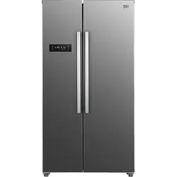 BEKO GNO4331XPN Side-by-Side (442 l, E, 1770 mm hoch, Edelstahl-Look)