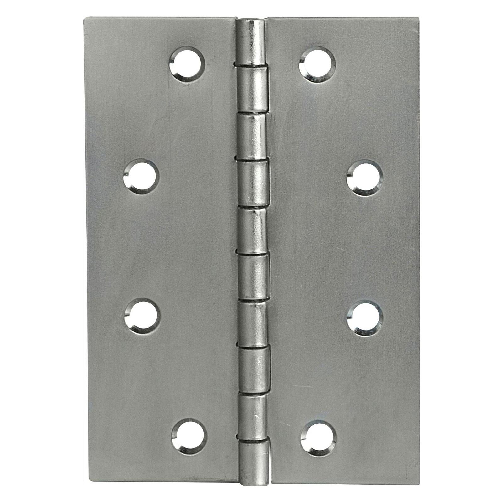 Schachermayer Scharnier DIN 7954 B halbbreit 100 x 72 mm, Edelstahl (42731065)