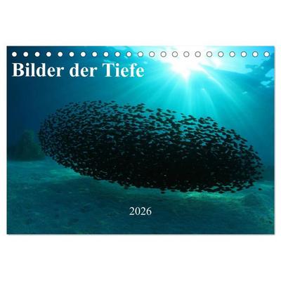 Bilder der Tiefe 2026 (Tischkalender 2026 DIN A5 quer), CALVENDO Monatskalender