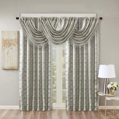 Kodotan sofa Jacquard Lined Total Blackout Rod Pocket/Back Tab Curtain Panel(Only 1 Pc Panel)