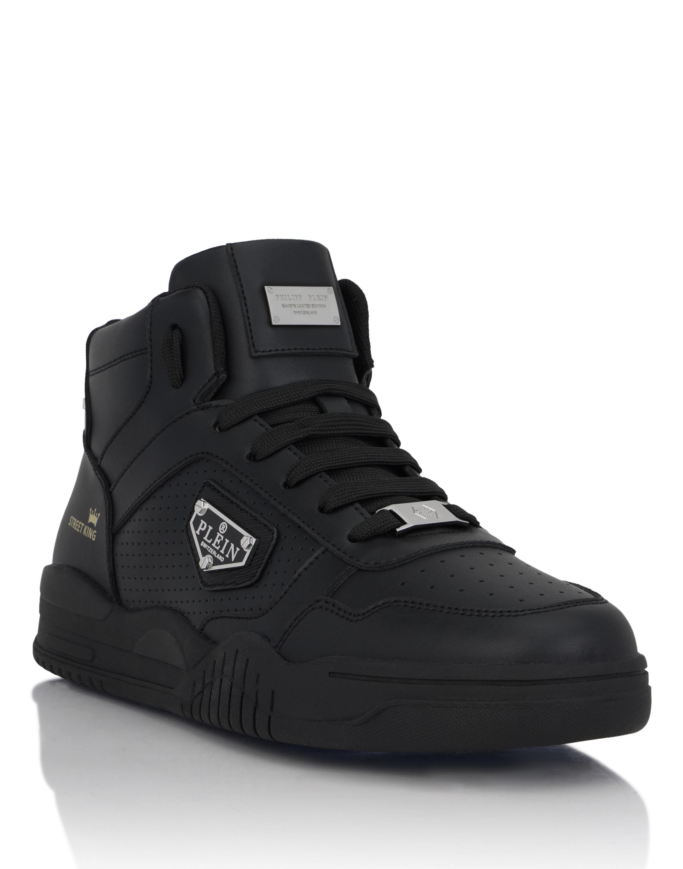 Philipp Plein Mid-Top-Sneaker Modell Street - Schwarz