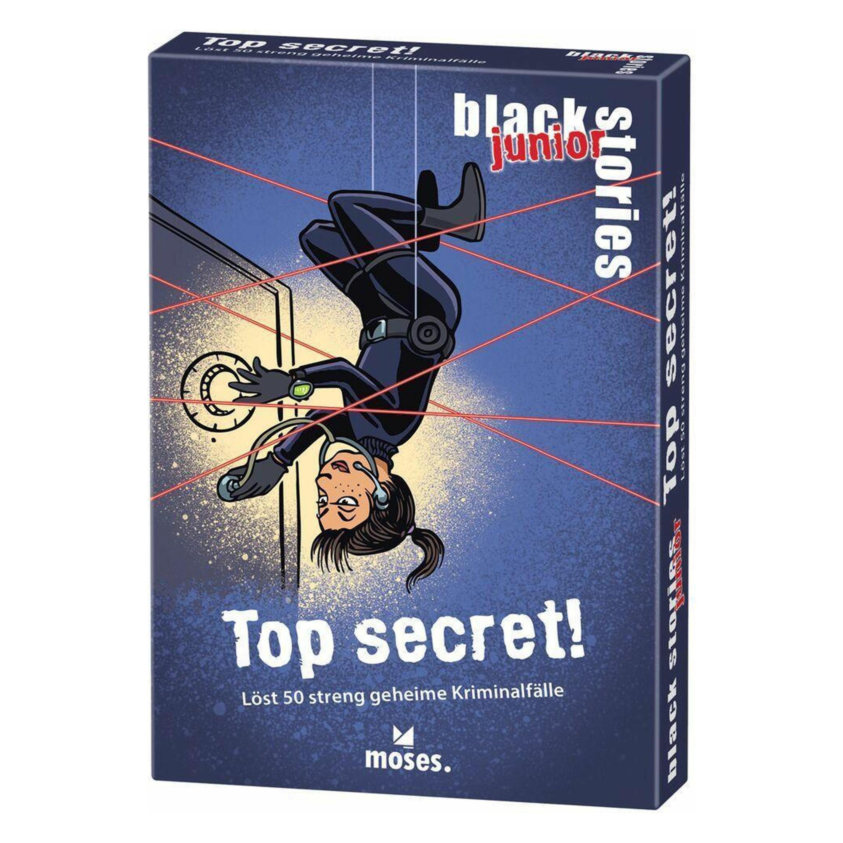 Moses black stories junior Top Secret! (Deutsch, 2 - 10 Spieler) (90178)