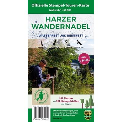 Harzer Wandernadel, Set von Thorsten Schmidt, Schmidt-Buch-Vlg, 978-3-945974-23-0